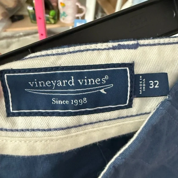 Vineyard Vines Classic Blue Flat Front Shorts NWOT - Picture 4 of 4